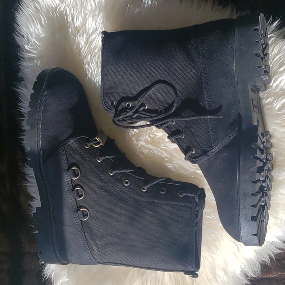 Chinese Laundry Watson Black Lace Boot 8 M - Picture 4 of 12